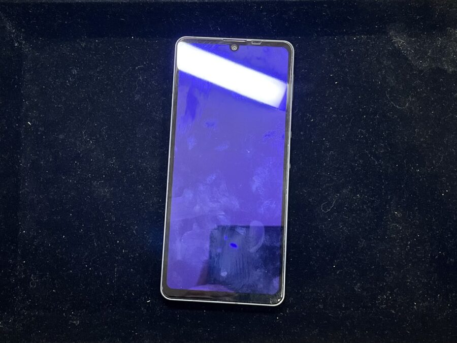 SHARP AQUOS sense6（シャープ アクオス）の画面不良、直せます！【スマホ修理工房ココリア多摩センター店】