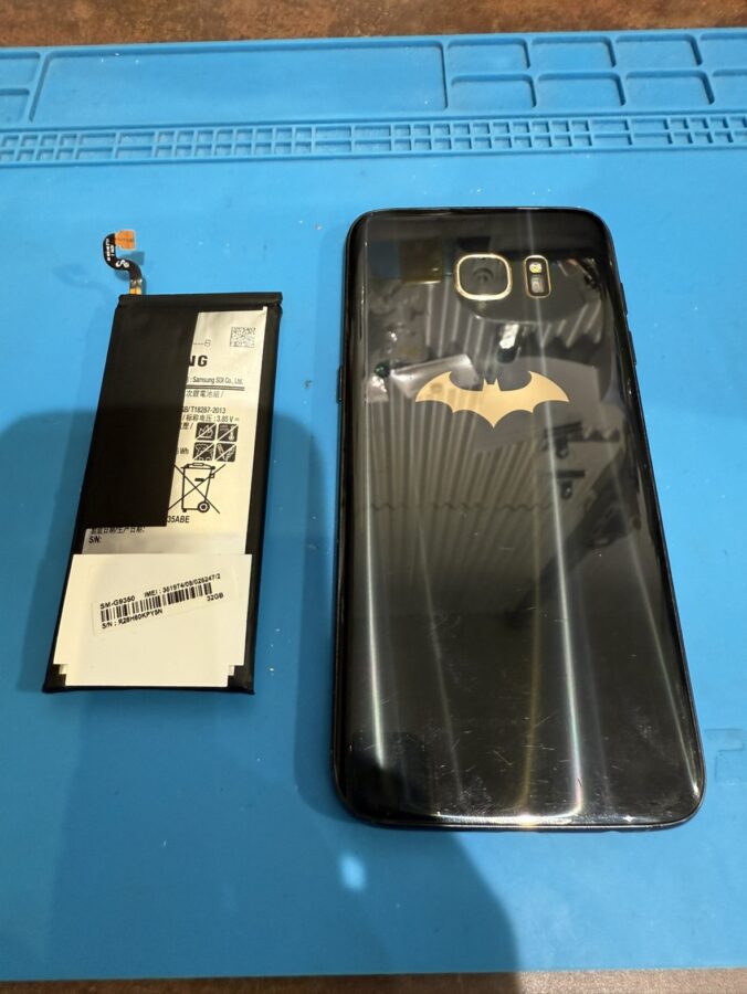 激レア！Galaxy S7edge Injustice Editionのバッテリー交換！国内100台限定機種の修理です！