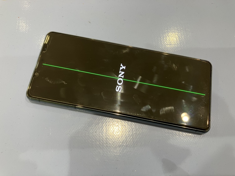 画面に緑色の縦線が入ってしまったXperia5III（エクスペリア）修理を行いました!【スマホ修理工房　仙台PARCO2店】