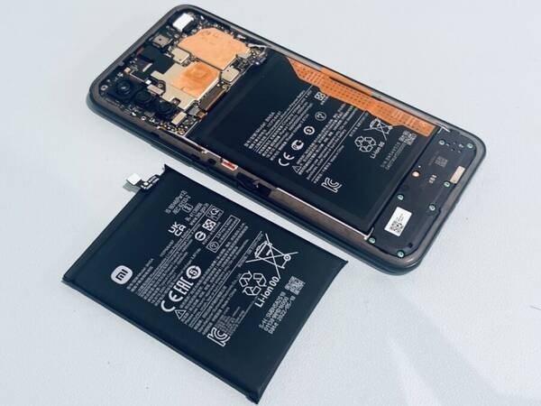充電の減りが早い！Xiaomi Redmi note10JE(レドミ)のバッテリー交換修理を行いました！
