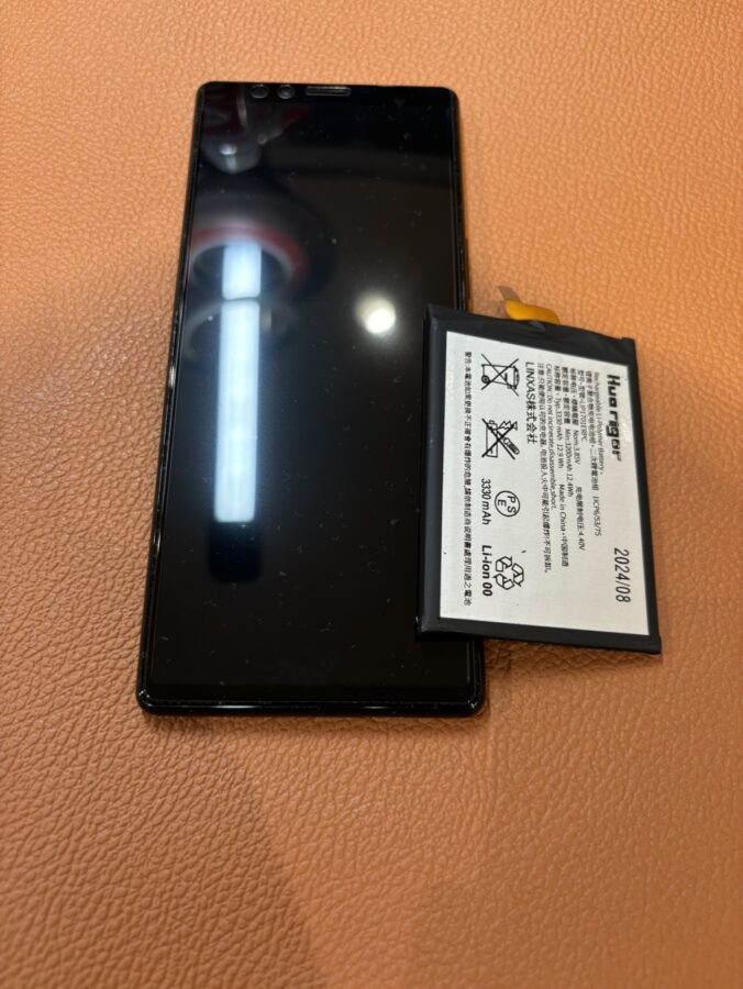 バッテリーが全然持たなくなってしまったXperiaXZ3（エクスペリア）修理を行いました!【スマホ修理工房　仙台PARCO2店】