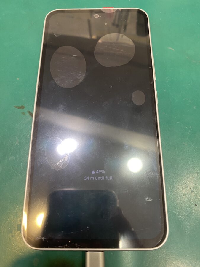 【液晶破損修理】藤沢市からお越しのお客様より、GalaxyA54(ギャラクシーA54)をお持ち込みいただきました！