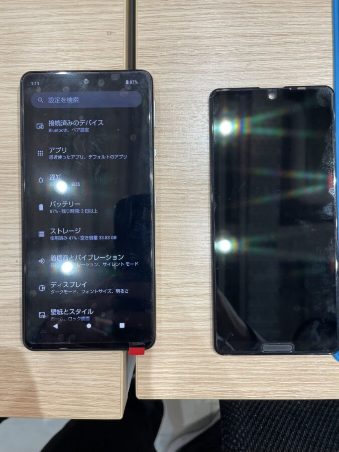 【池袋駅徒歩２分】AQUOS Sense5Gの画面修理なら最短即日の「スマホ修理工房　池袋P'パルコ本店」にお任せください！