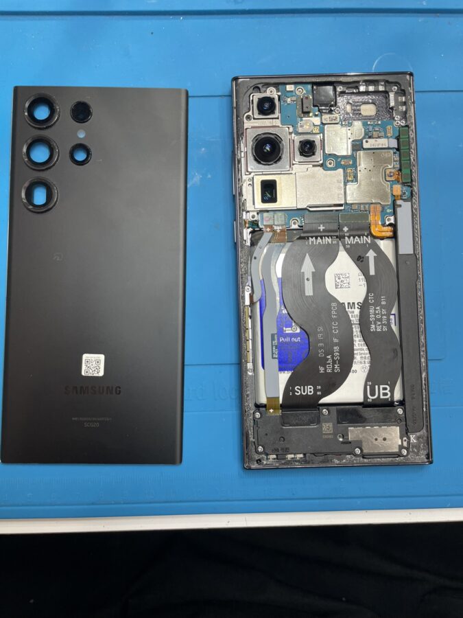 📱Galaxy Note20 Ultra5Gのバッテリー交換なら「スマホ修理工房　池袋P'パルコ本店」にお越しください！