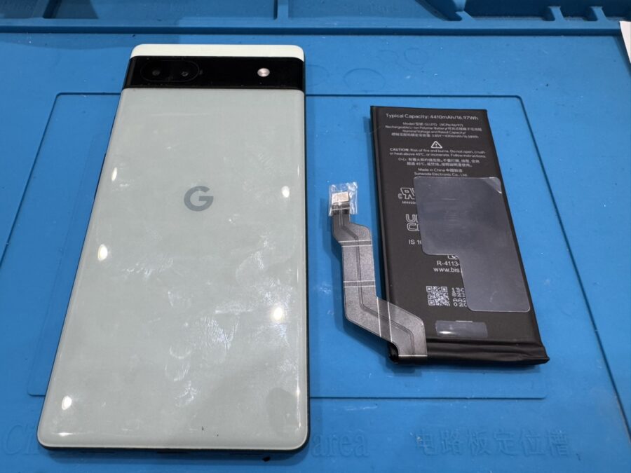 ご依頼増えてます！Google Pixel6a（グーグル ピクセルシックスエー）のバッテリー交換は【スマホ修理工房　池袋P'パル