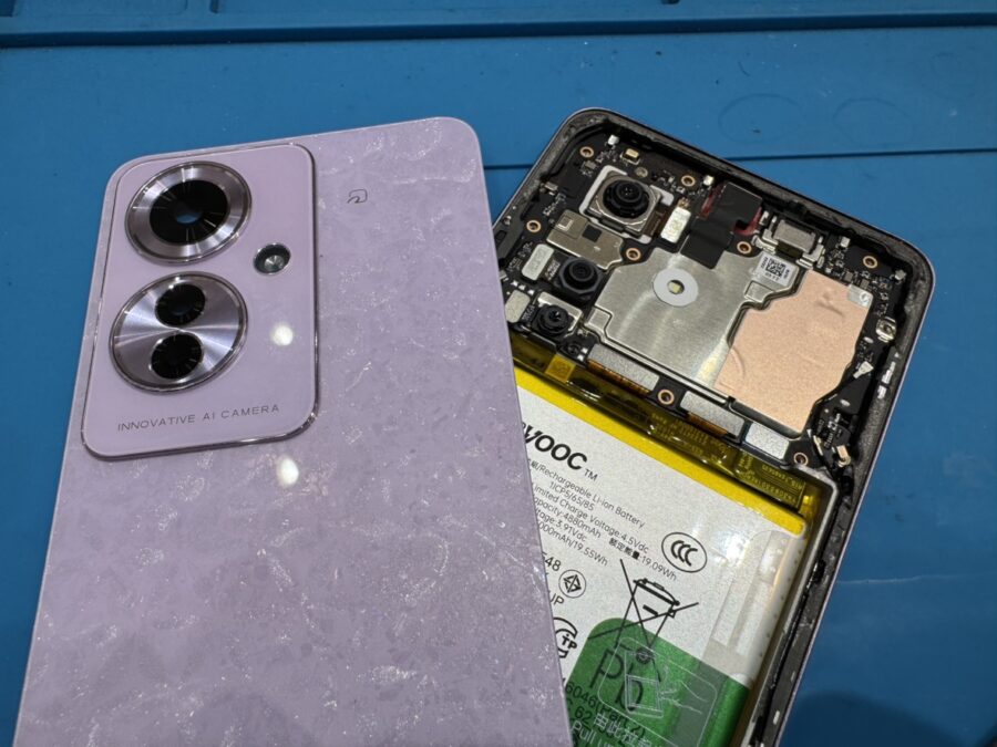 【水没対応もOK！】OPPO Reno11Aの水没洗浄作業は、【スマホ修理工房　池袋P'パルコ本店】にお任せください！