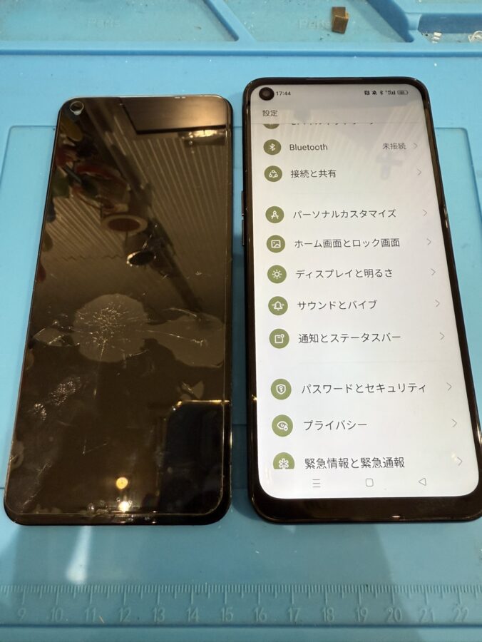 池袋周辺でOPPO Reno5Aを修理するなら「スマホ修理工房 池袋P’パルコ本店」へ✨データそのまま即日修理！