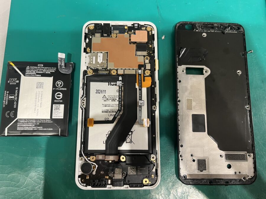 Pixel(ピクセル) 3aの即日バッテリー交換修理なら！【スマホ修理工房新宿ペペ店】へ！