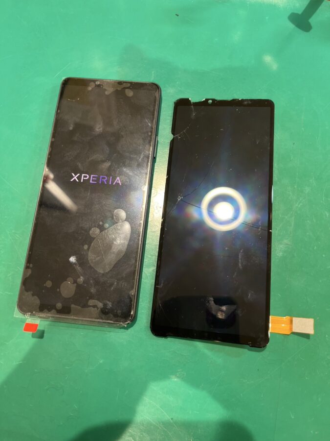 Xperiaの画面割れも対応可能です！！Xperia10Ⅳ(エクスペリア)画面交換【スマホ修理工房大井町店】