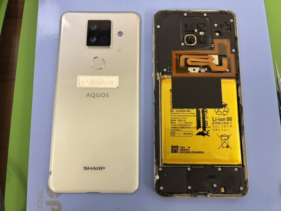 AQUOS sense4plusの液晶交換完了【中央林間店】
