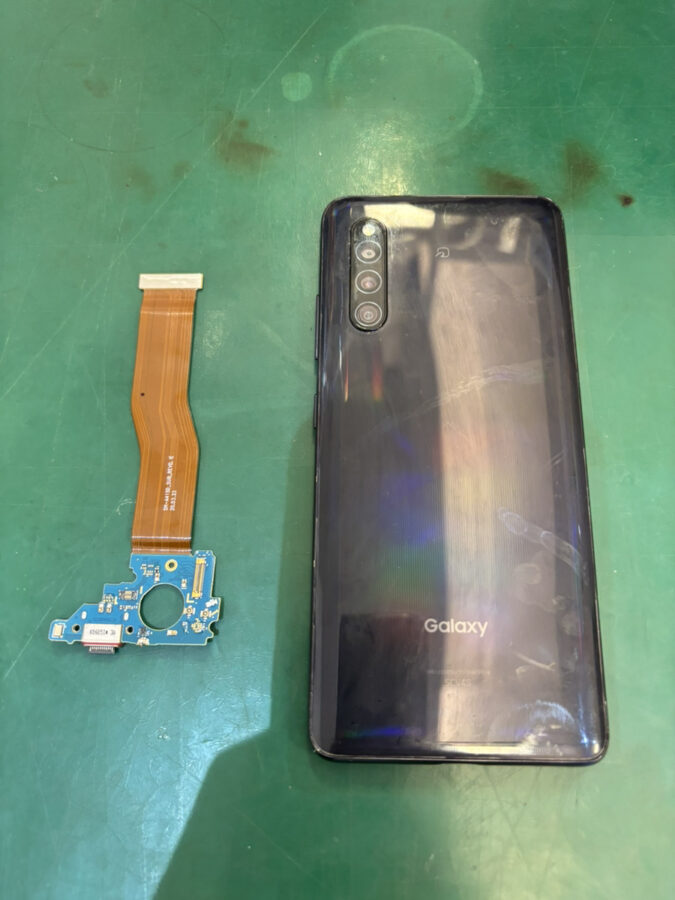 galaxy　A41 ドックコネクタ交換