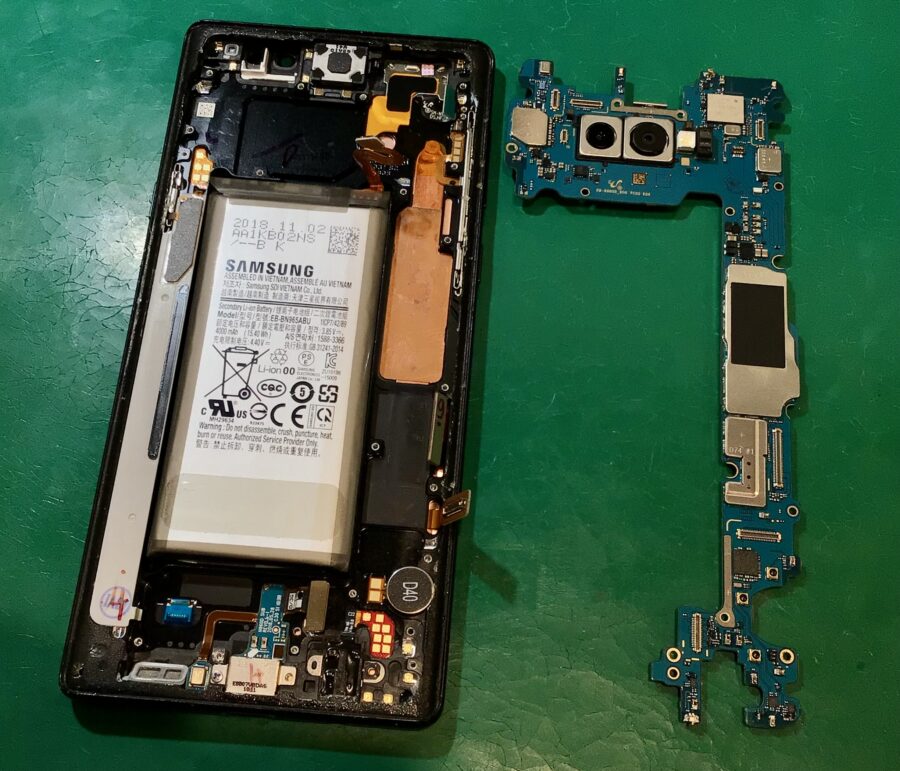 Galaxy Note9　画面割れ【スマホ修理工房 東松山店】