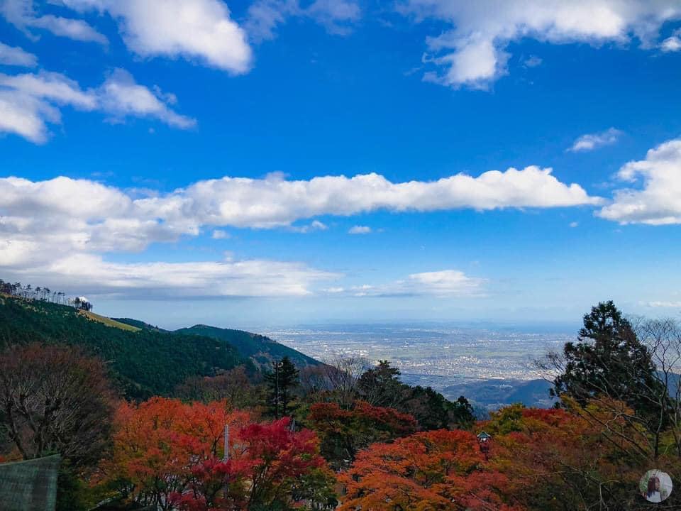 The natural scenery from Afuri Shrine