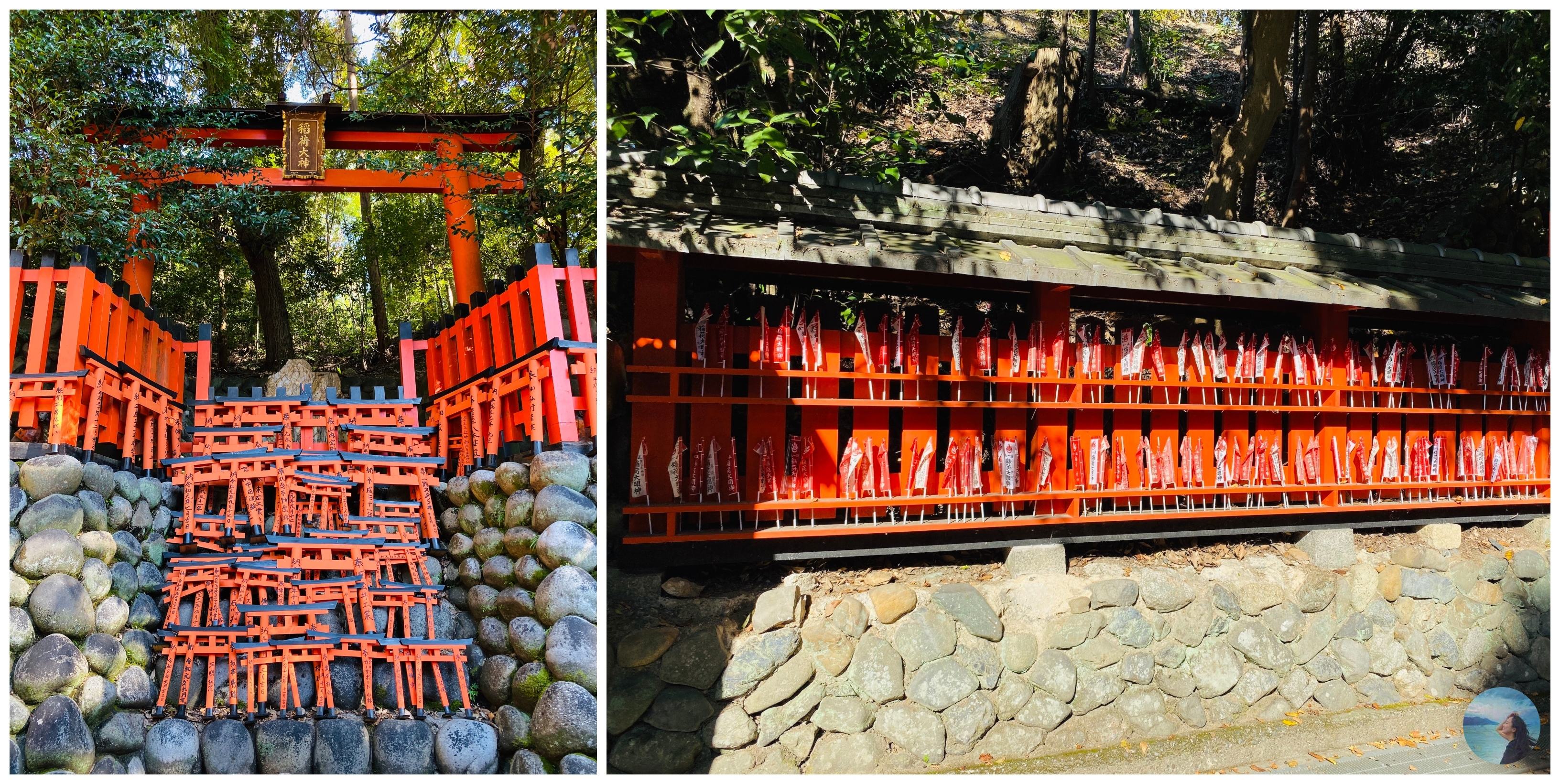 Những cánh cổng Torii được xem như những vật thờ cúng