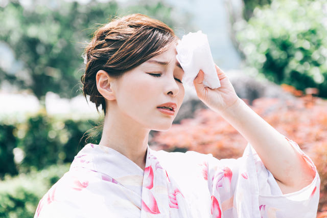 Mùa hè nóng và ẩm ở Nhật Bản