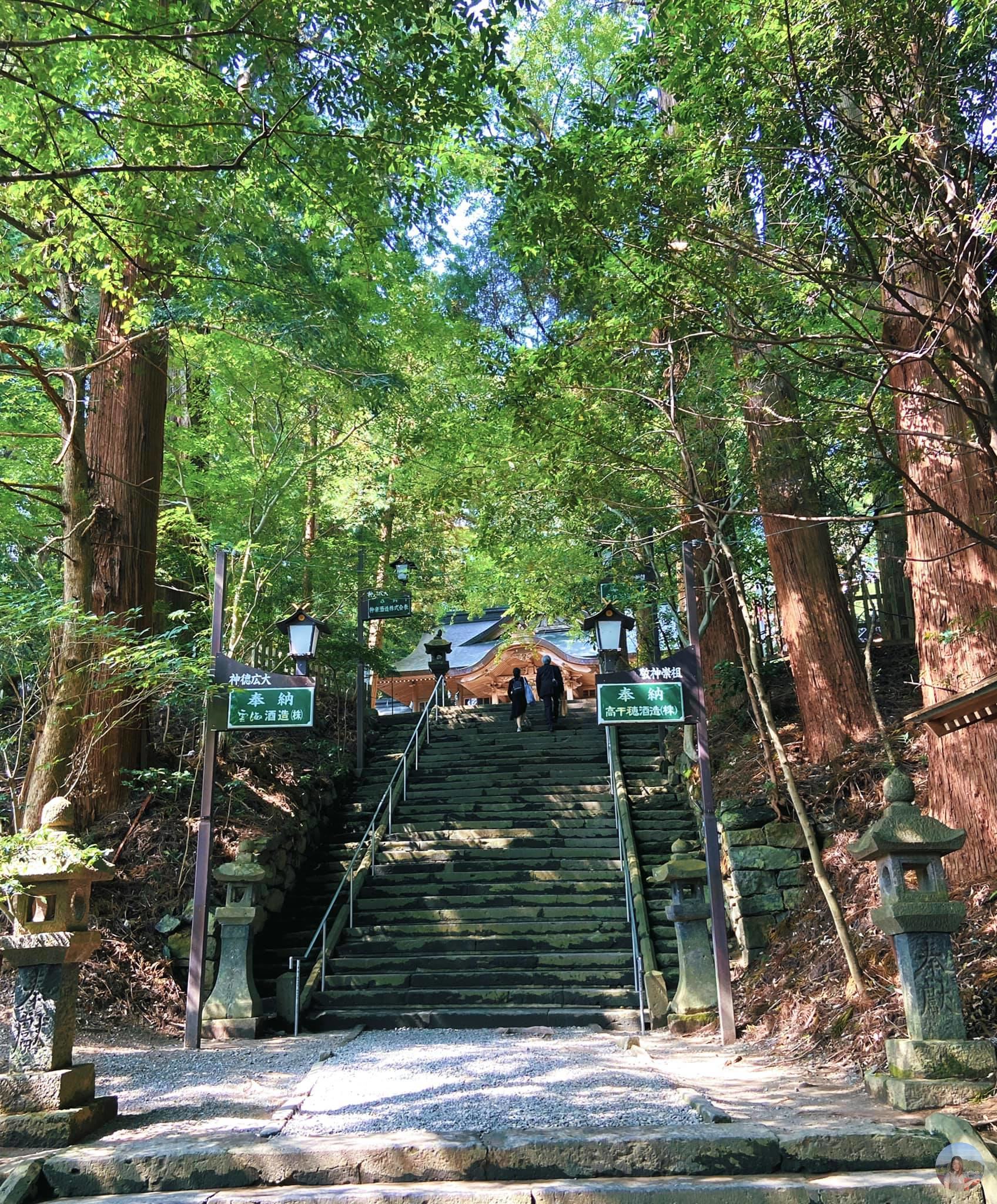 Lối vào đền Takachiho