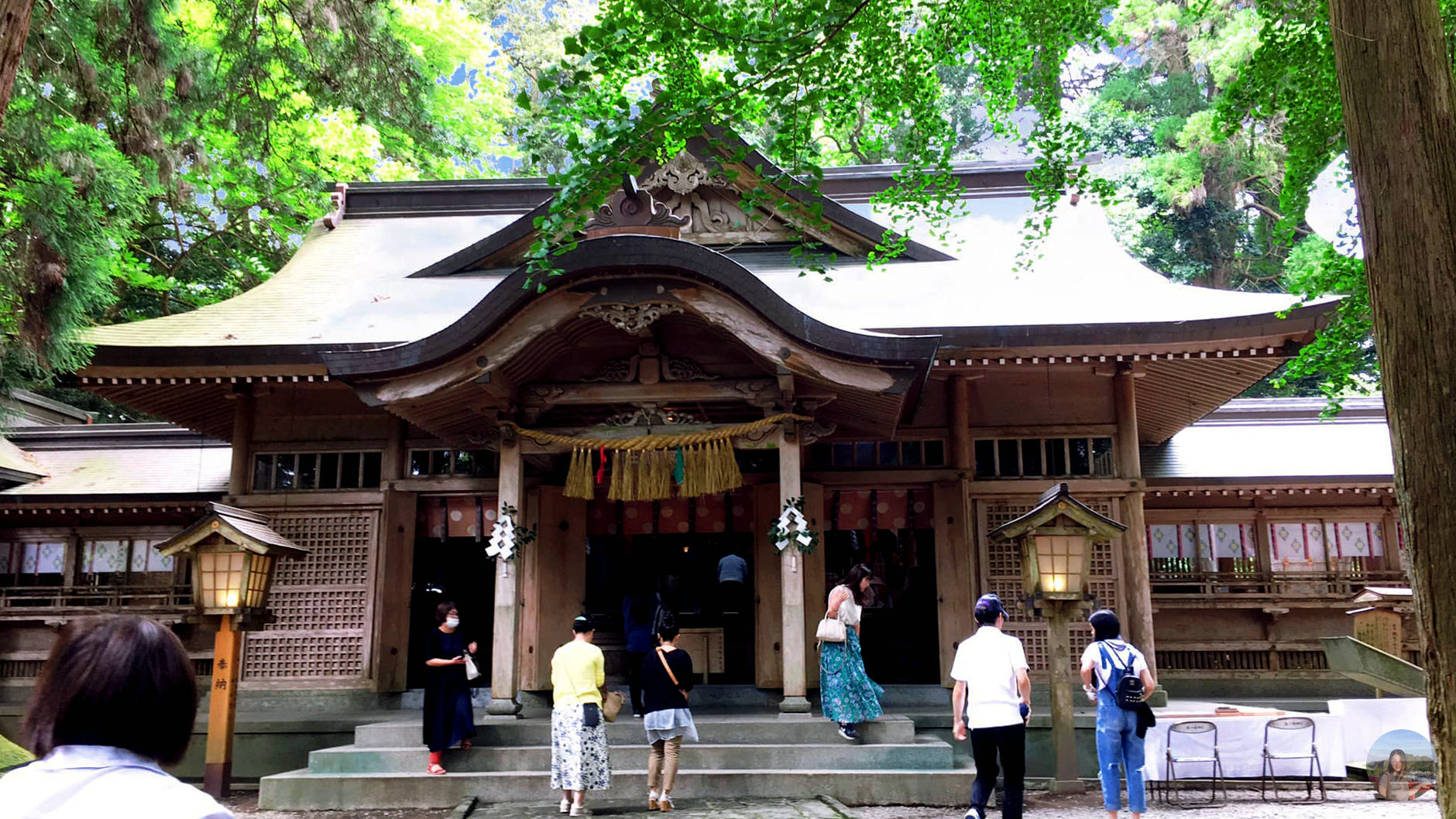 Many people visited the shrine even though they were not the followers of Shinto