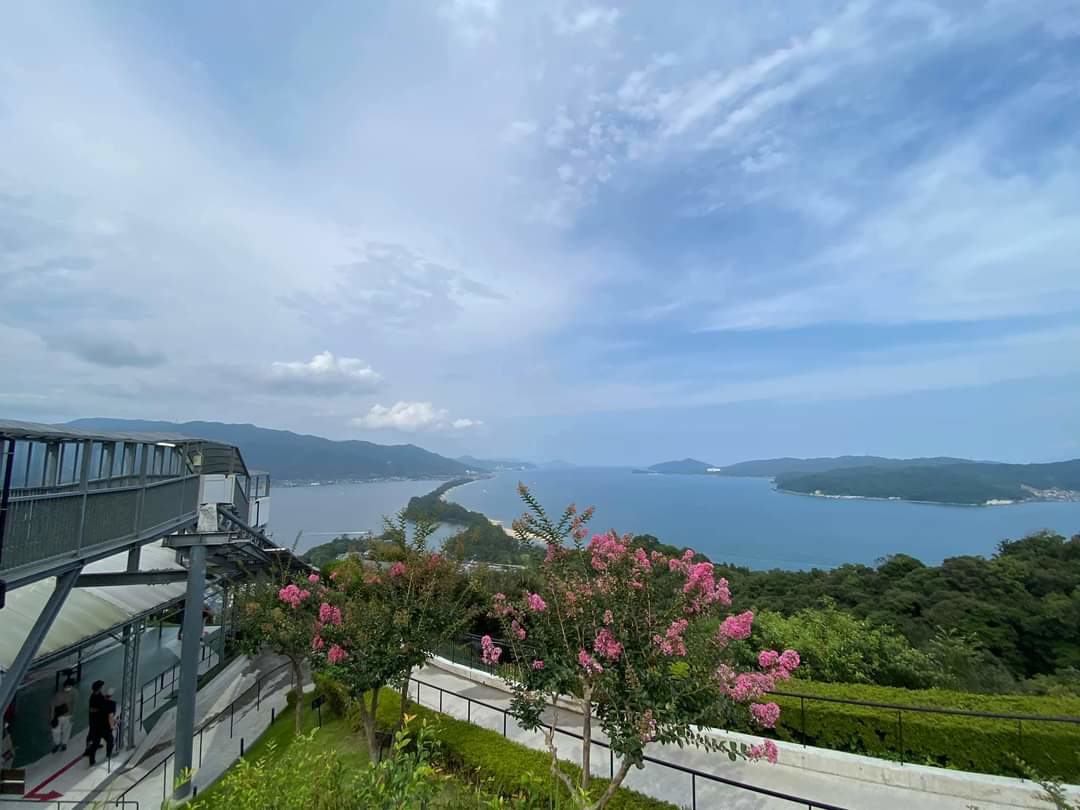 The majestic beauty of Amanohashidate seen from above