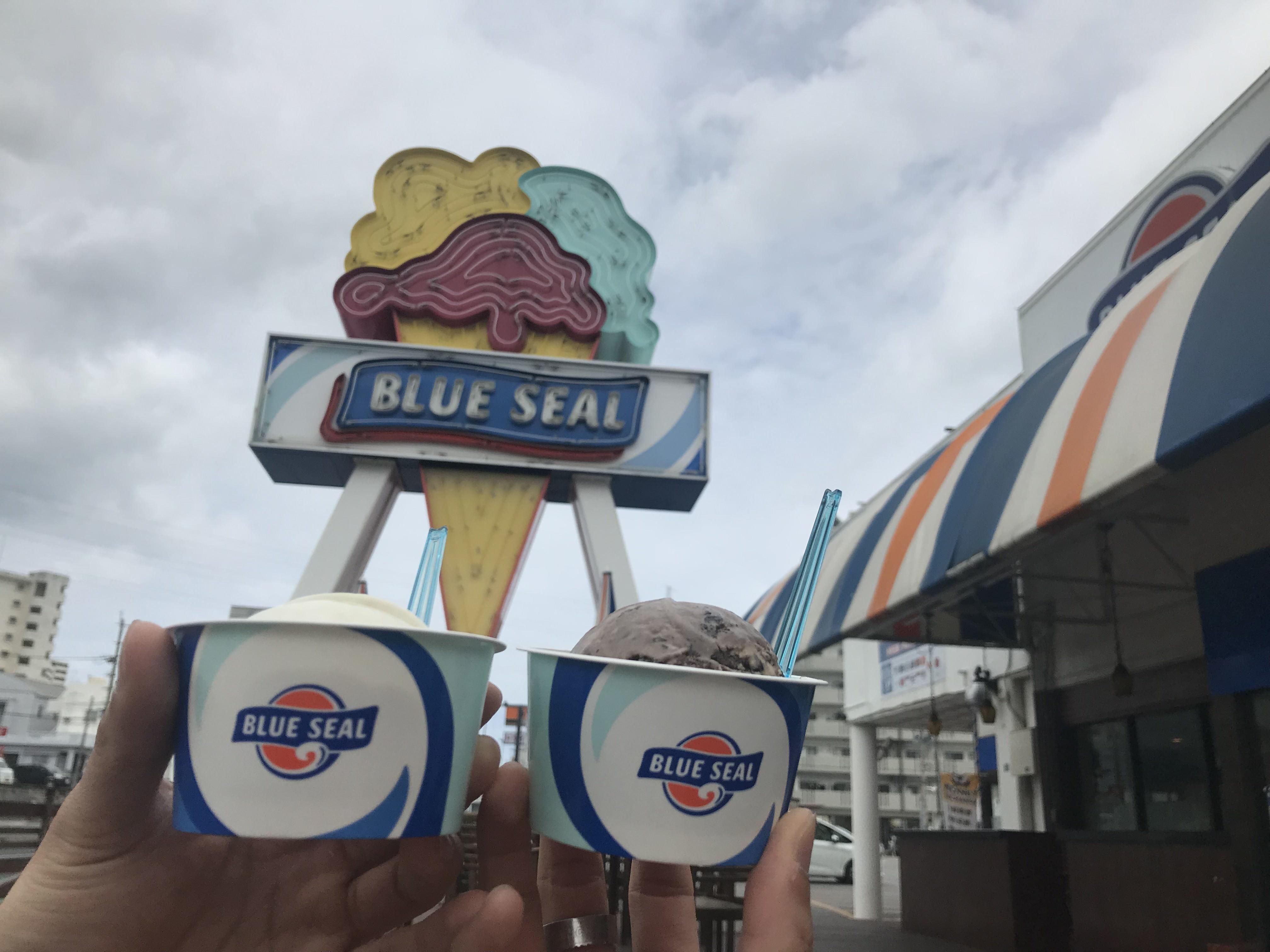 Figure 8: Check-in photo at Blue Seal ice cream shop