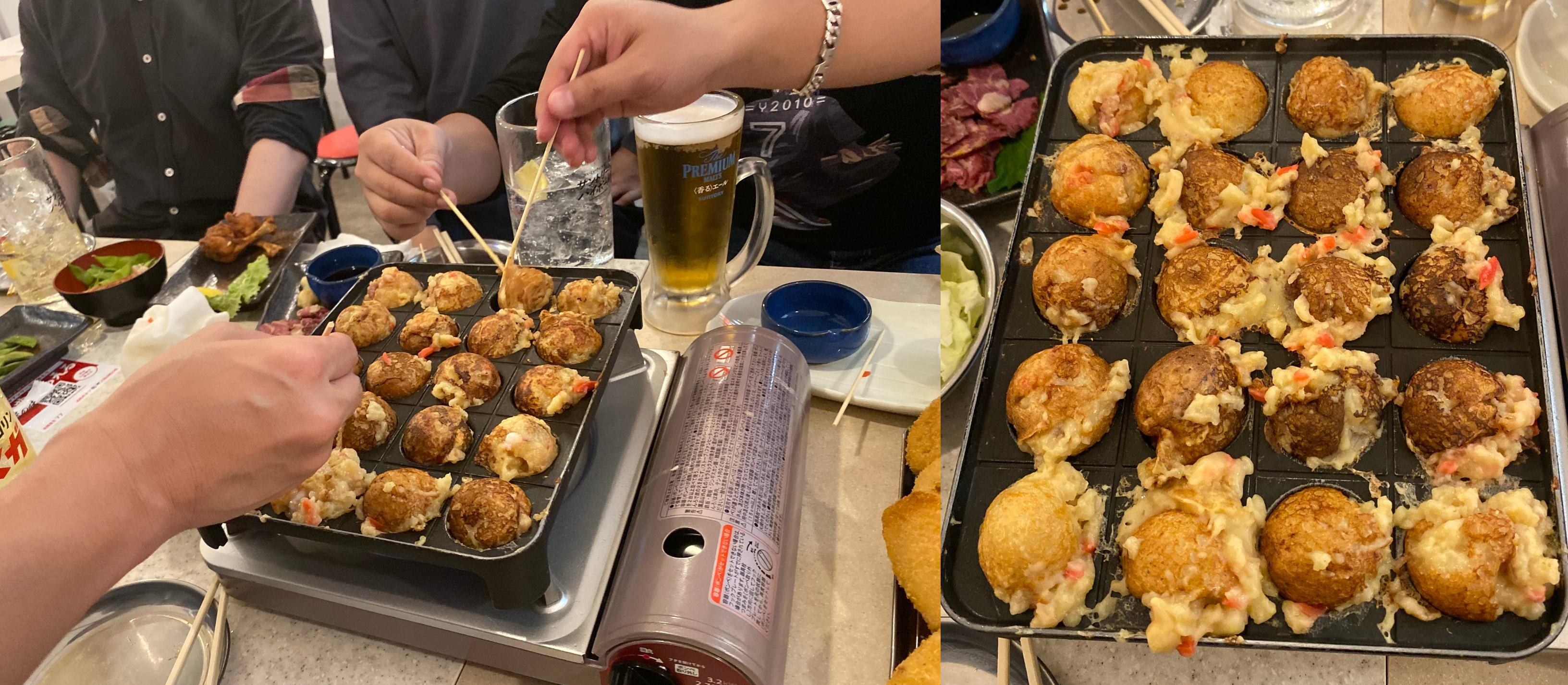 Takoyaki made by us ^_^