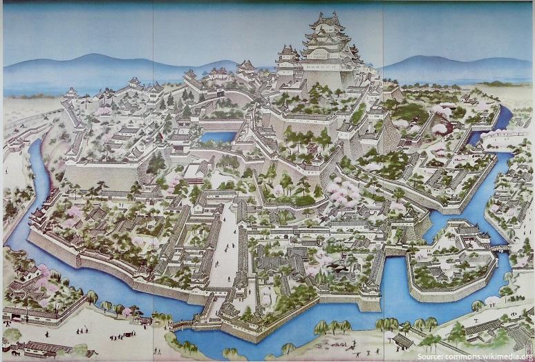 Thiết kế chuẩn của lâu đài Himeji