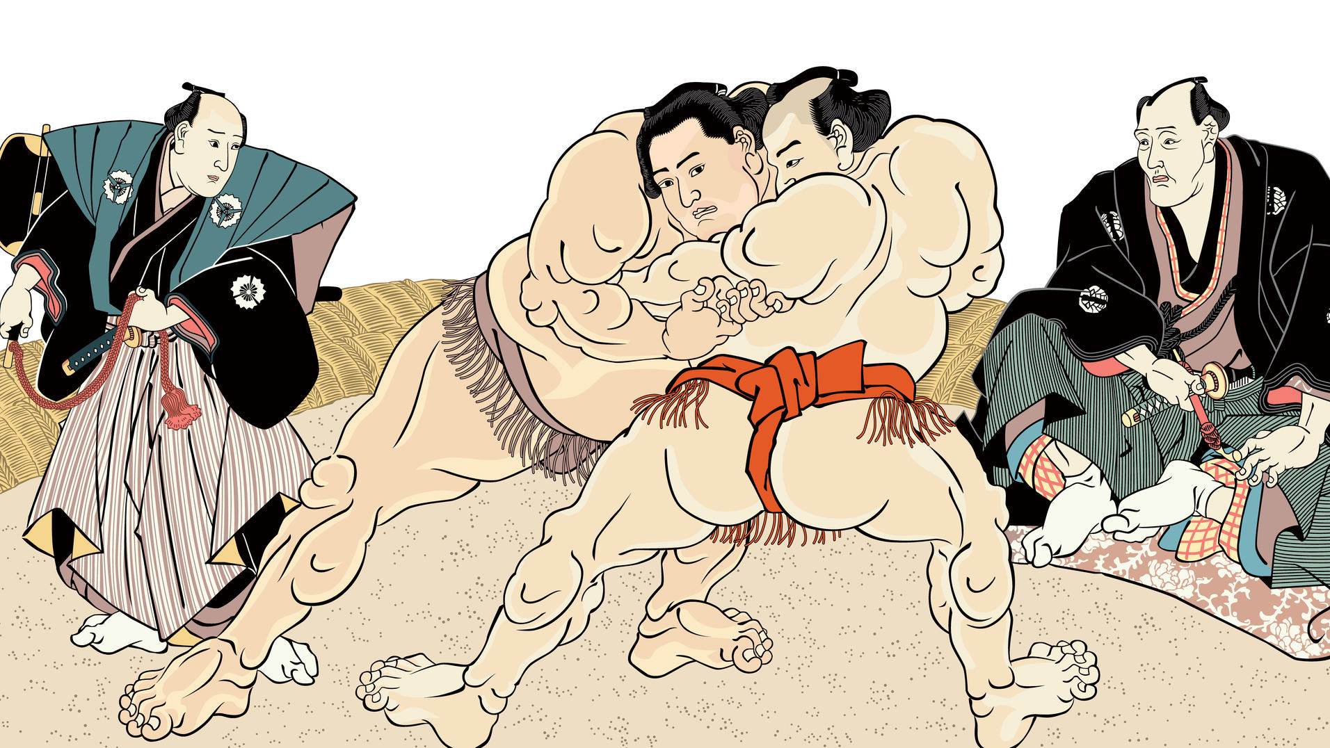 The development of Sumo - Japanese traditional martial art