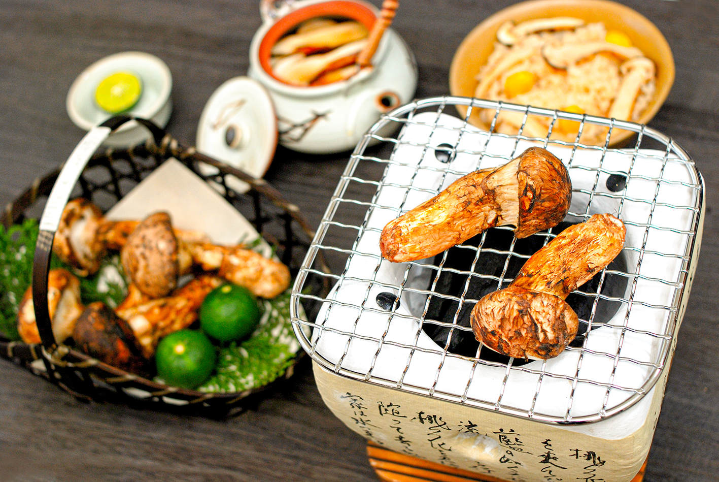 Trái cây, nấm và cá nướng - Khám phá ẩm thực mùa thu Nhật Bản