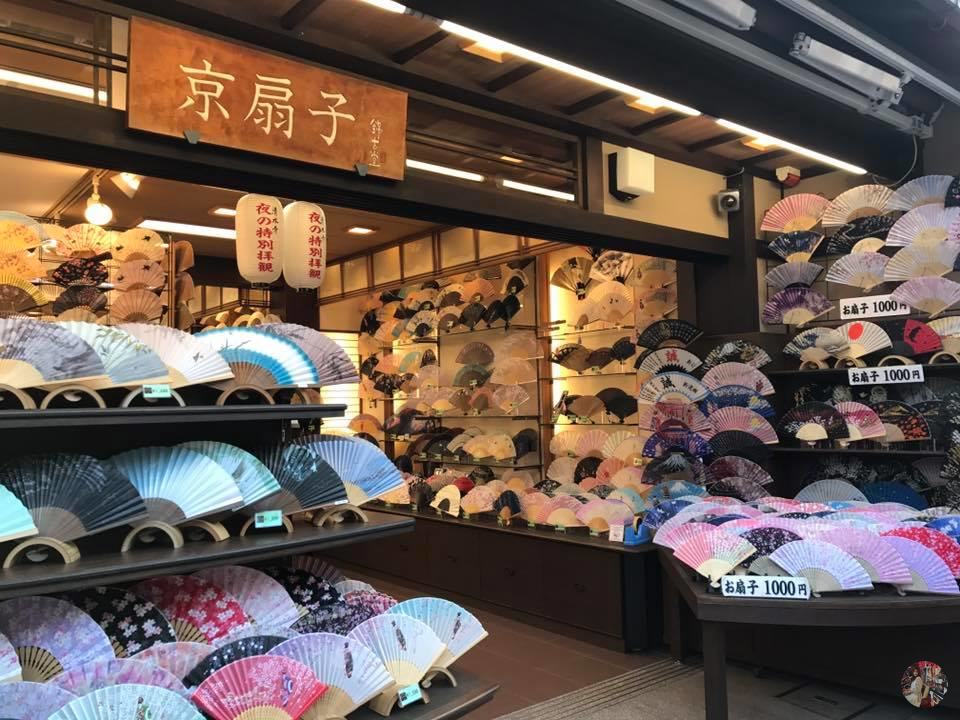 There's even a store that sells paper fans