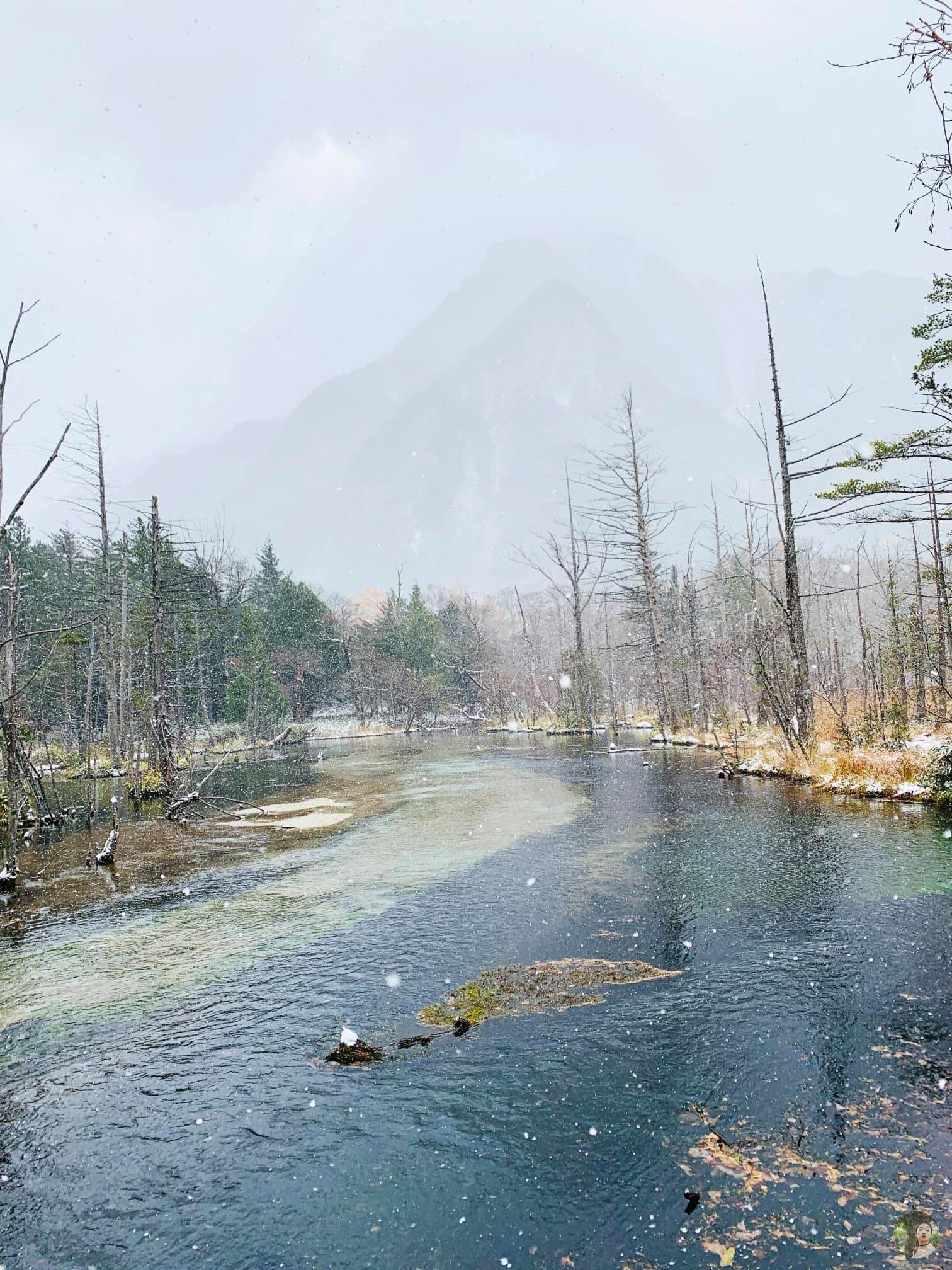 Winter is coming on Taisho Pond