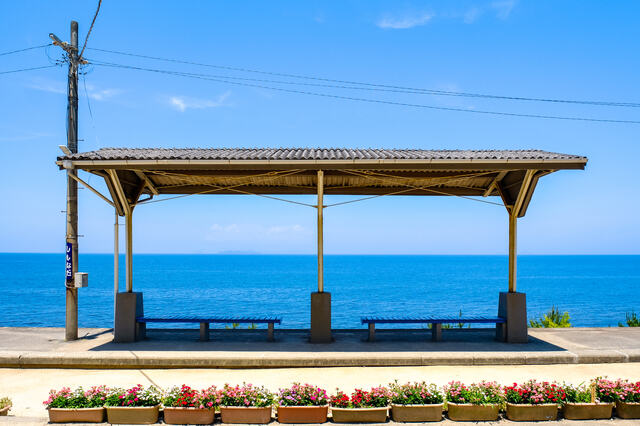 Shimonada train station -