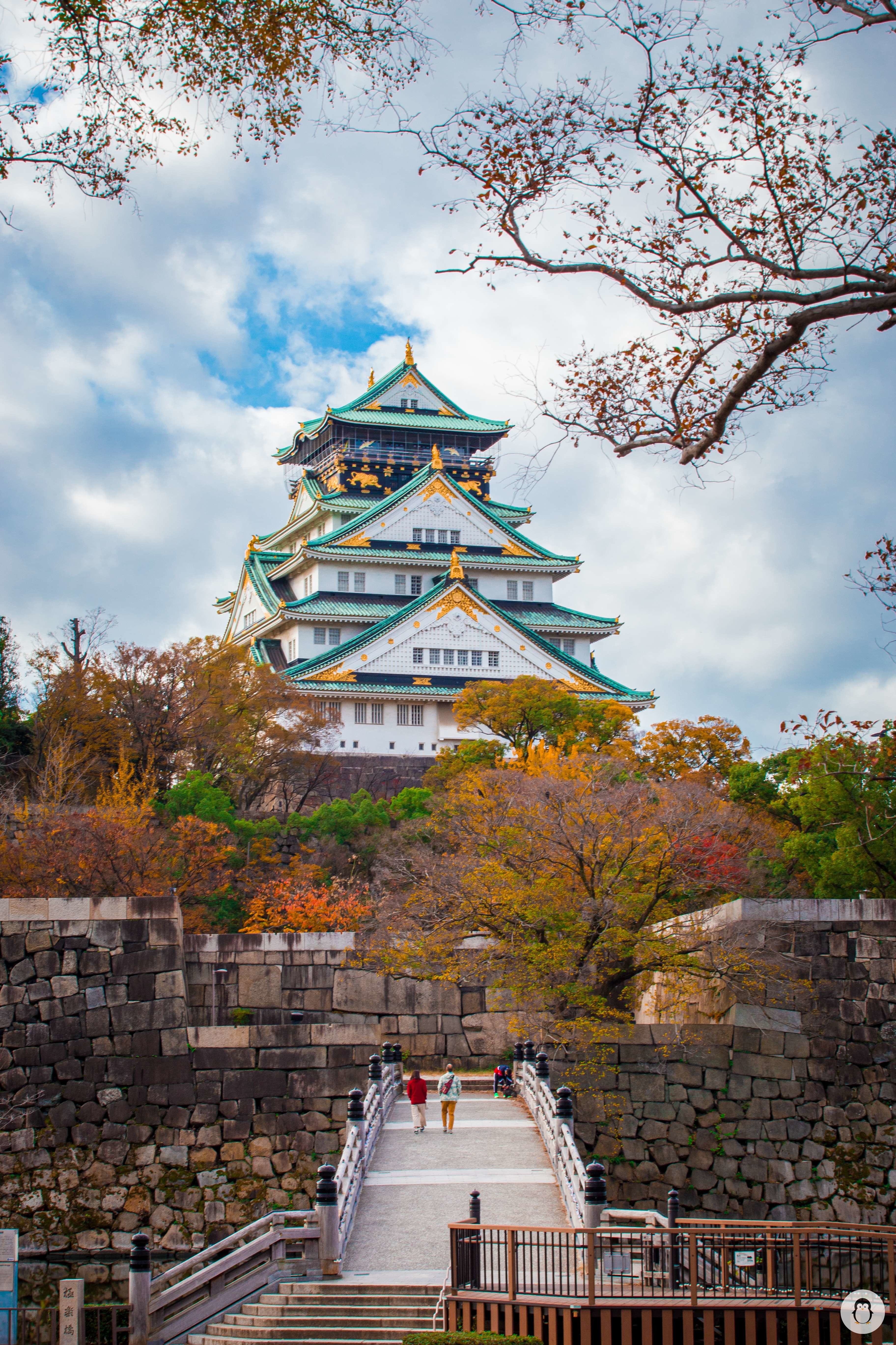 Osaka Castle from afar