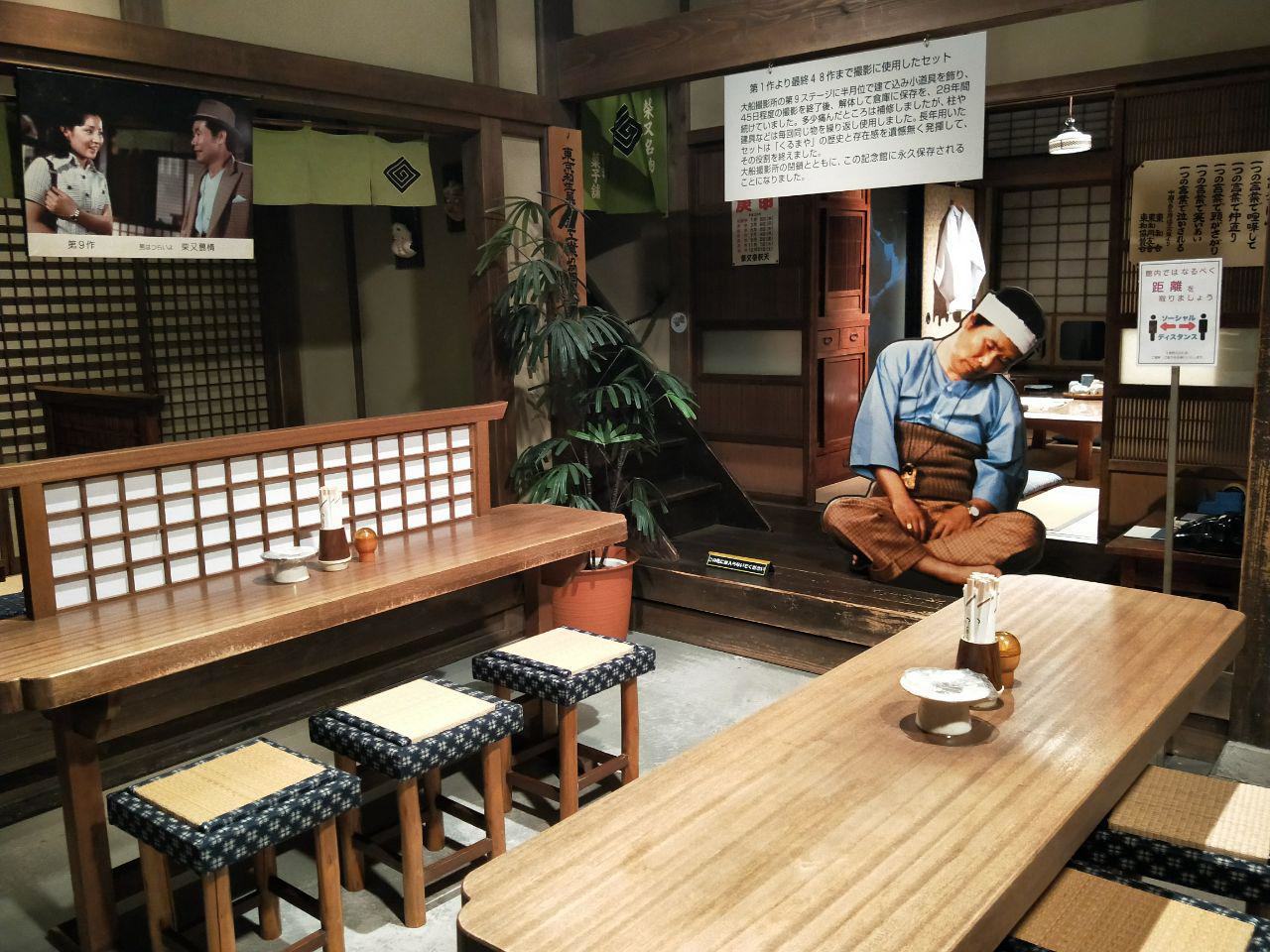 Inside Tora-san Museum