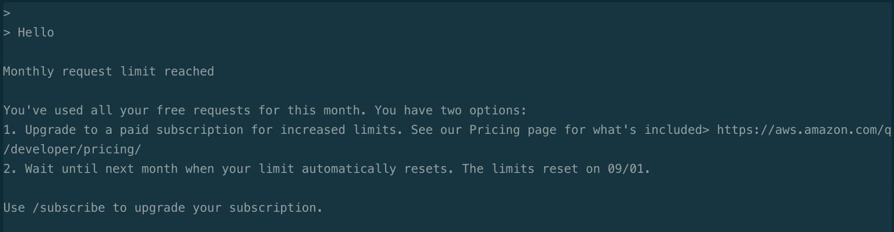 Amazon Q Developer 如何計費？