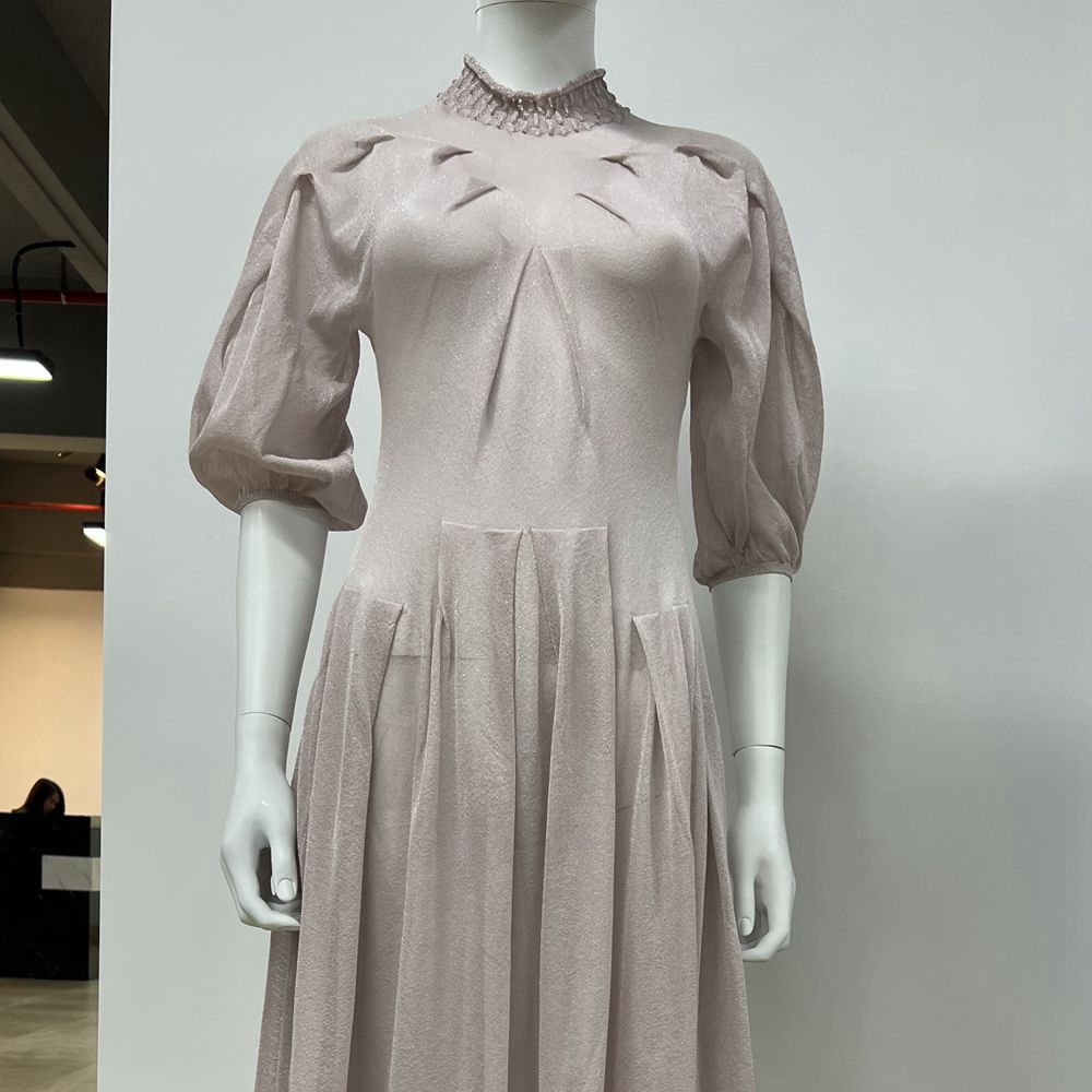 Women's Spring And Summer New Evening Dress Solid Color Long Casual Slim Long Dress