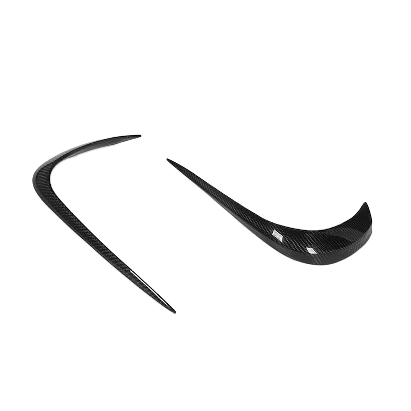 Paktechz Dry Carbon Fiber Body Kits Front Splitter Front Canards For Mercedes Benz Amg Gt Gts Gtc 2017-2019 