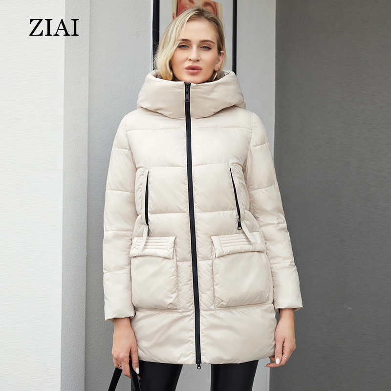 Wholesale Women Short Coat Oversize Plus Size Fashion Warm Cotton Jacket Hooded Winter Abrigos Mujer Jacket 