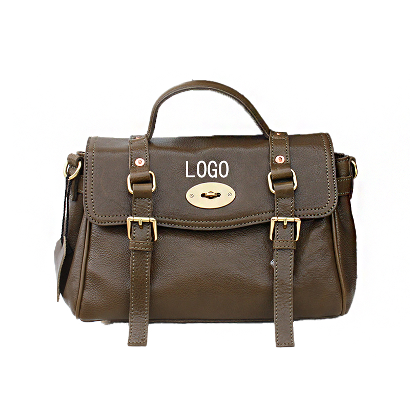 women's messenger bags luxury tanned leather high quality custom with logo shoulder bag handbags for women