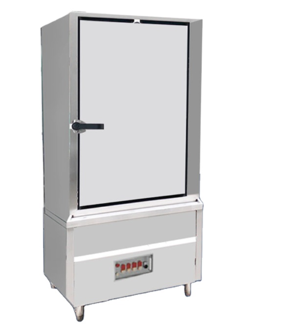 Commercial Hotel Equipment Steaming Full Automatic Stainless Steel Large Machine Electric Food Rice Single Door Steamer