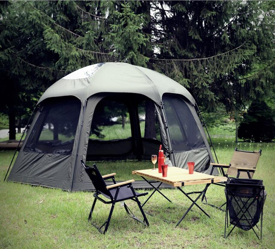 Big Octagon Window Dome Tent Hot Camping Tent Outdoor 