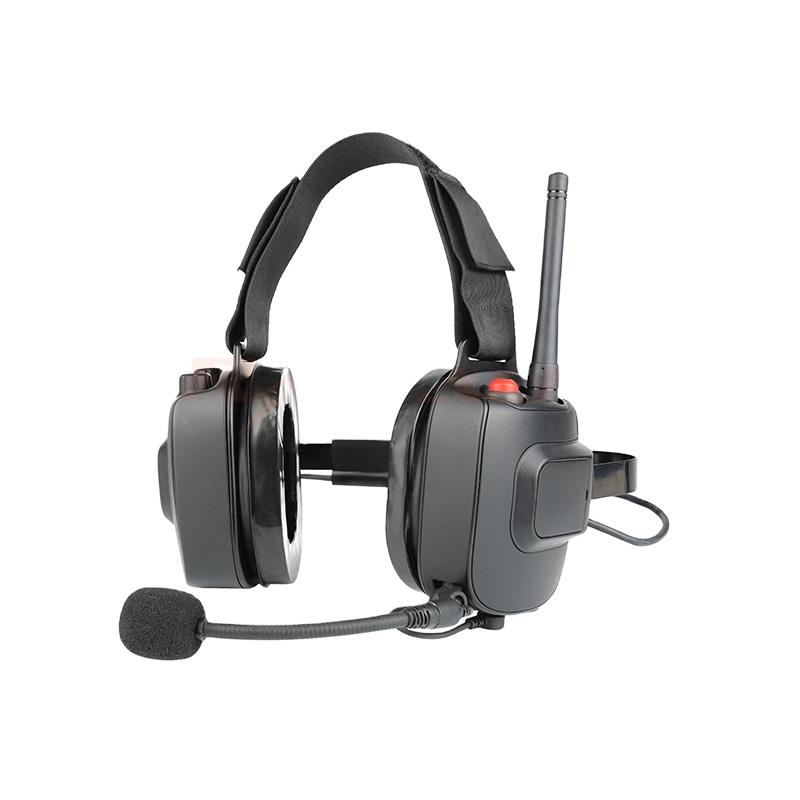Radio Accessories headphones headsets Two-Way Radio Headsets noise-cancelling Heavy Duty Headset with mic
