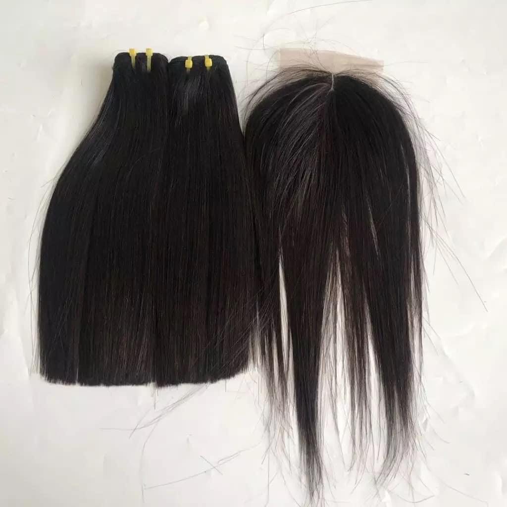 Best Price Virgin Hair Weaving Wholesale 100% Unprocessed Human Hair Extension Bundles From Vietnam - Genius Weft 