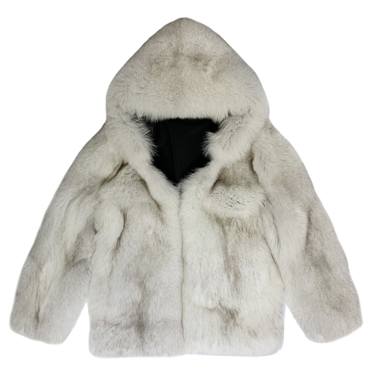 Men&#39;s Warm Clothing Fox Fur Short Coat Outdoor Jacket 