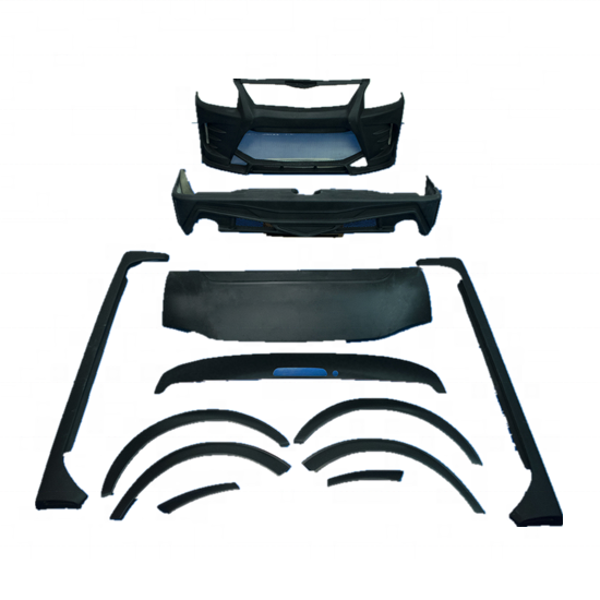 Hiace Auto Parts Modified Body Kits #e2 Narrow Body Hiace 200 Quantum Manufacture Auto Parts Commuter Van Accessories 