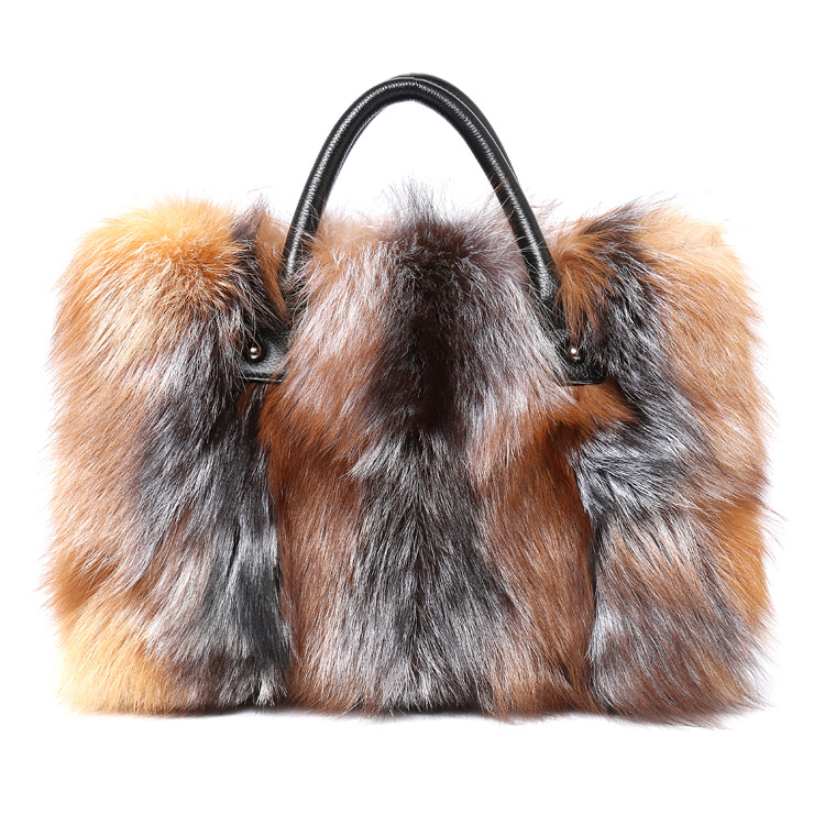 Women's Winter Handbag Fur Bag Purse