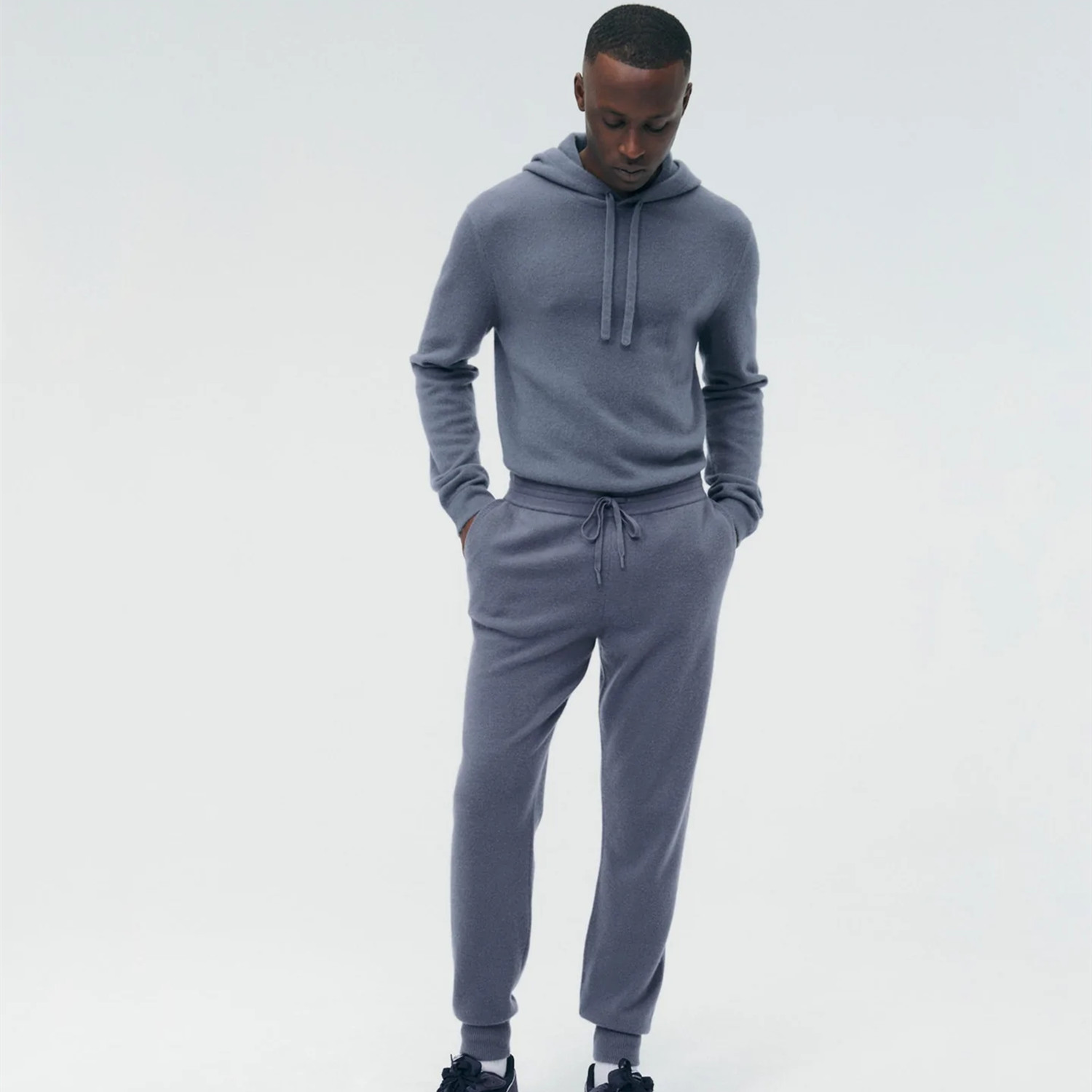 Best-selling cashmere sweater men and cashmere sweatpants with pure cashmere for men support custom service