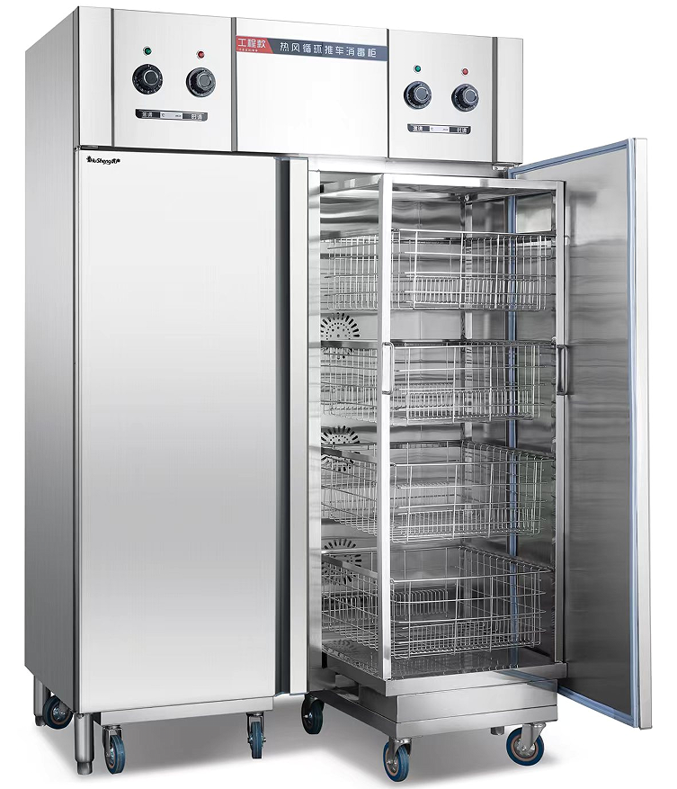 Large Ozone Cabinet High Temperature Disinfection Cabinet Commercial Stainless Steel Sterilizing Machine