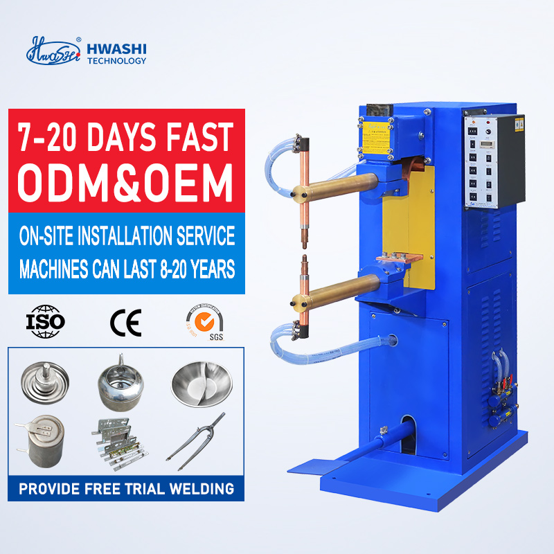 Hwashi Steel Panel Foot Operated Spot Welding Machine