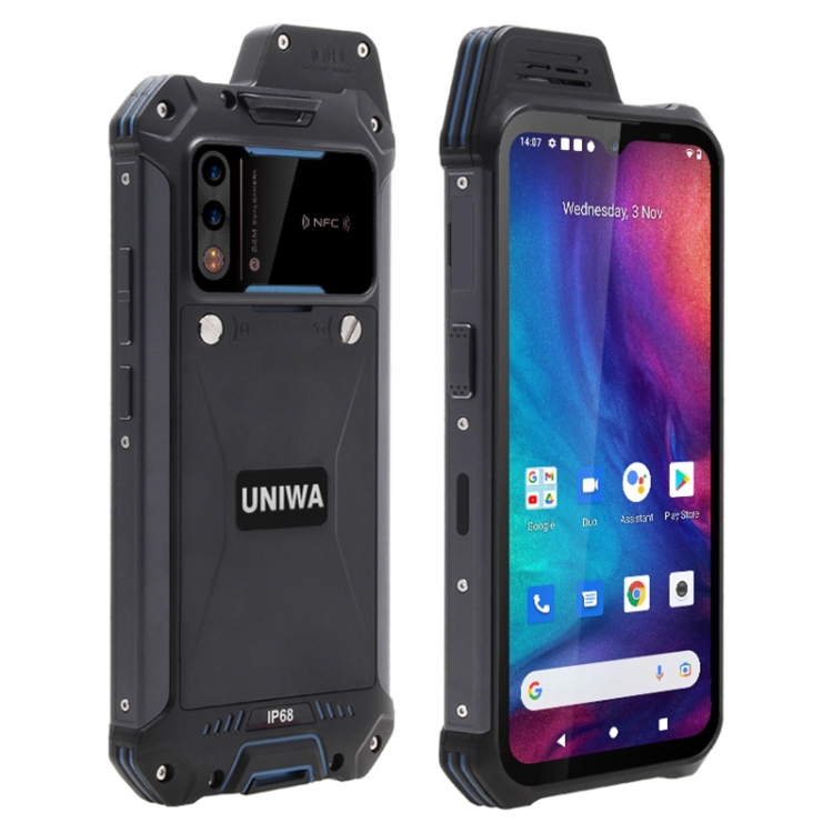 Original Ip68 Explosion-proof Uniwa W888 Durable Rugged Phone 4gb+64gb Android 11 Cell Phone Support Nfc 
