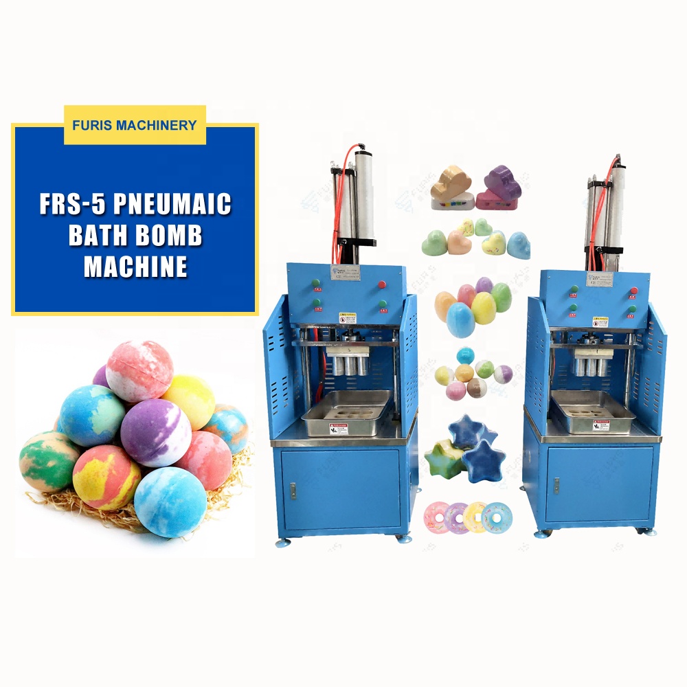 China Manual Semi Full auto organic bath bombs with toy inside single multi press machine provide size 25- 220mm price for sale