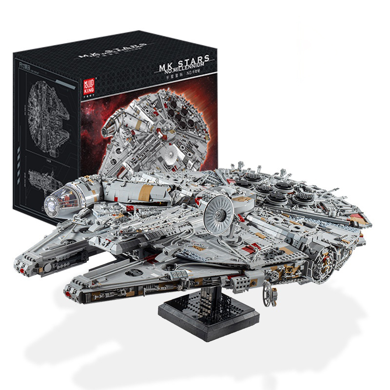 Tiktok Hot Selling Mould King 21026 Star Plan Destroyer Moc Millennium Falcon Collection Toys Building Blocks Kids Christmas 